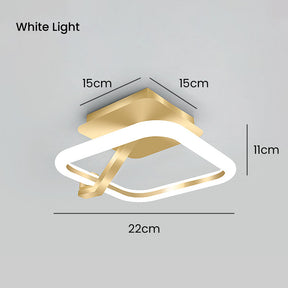 Luxury Mini Gold Living Room LED Ceiling Lights