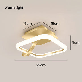 Luxury Mini Gold Living Room LED Ceiling Lights