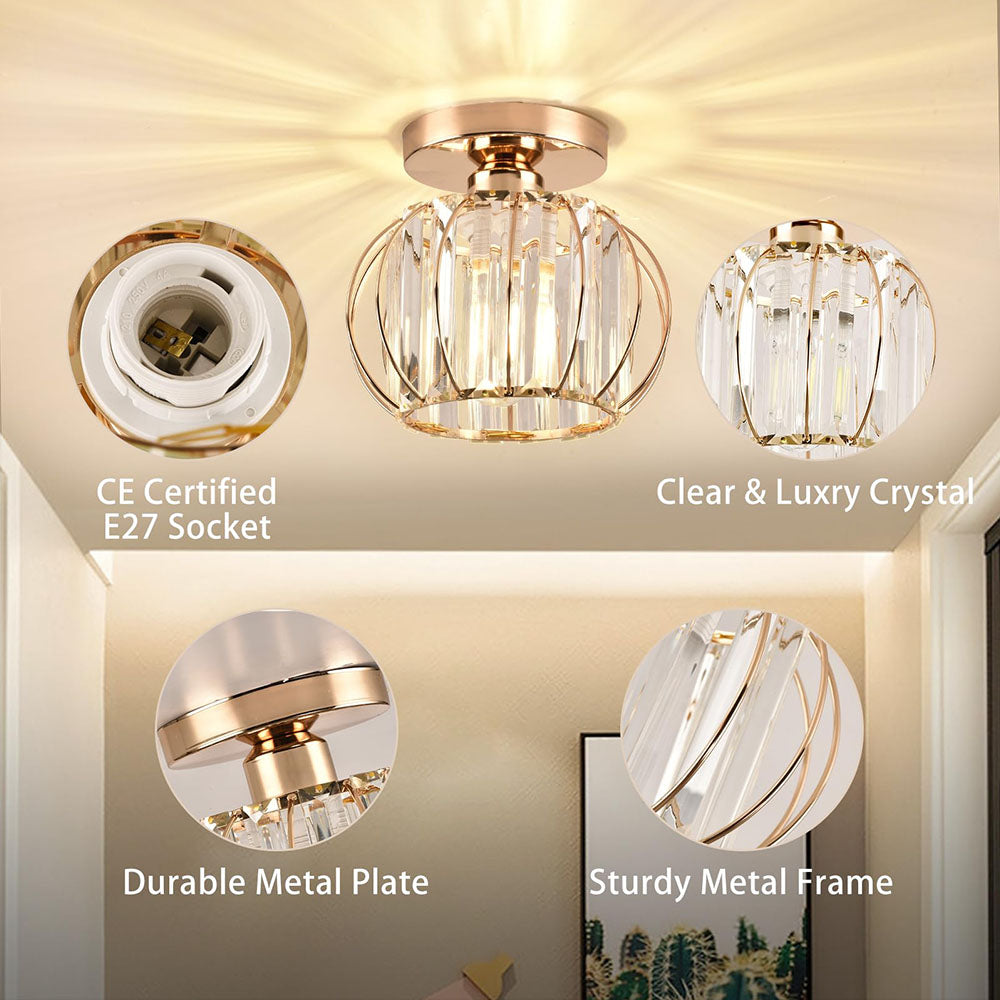 Luxury Crystal Mini Ceiling Lights