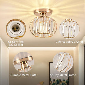 Luxury Crystal Mini Ceiling Lights