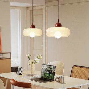 Nordic Minimalist Transparent Glass Pendant Lights For Living Room