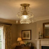 Modern Mini Crystal Ceiling Lights for Porch Hallway