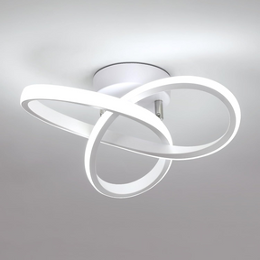 Modern Metal White LED Ceiling Light