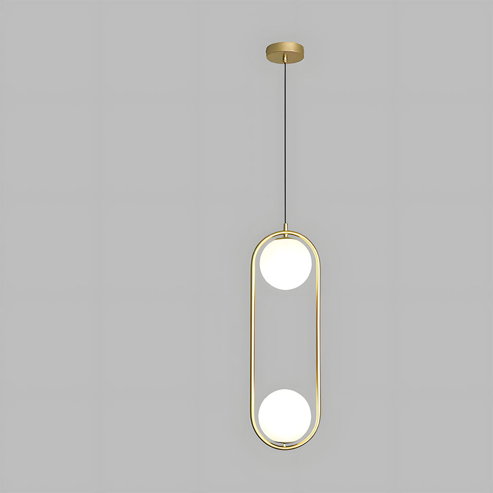 Nordic Luxury Glass Pendant Lights for Kitchen Island Dining Room