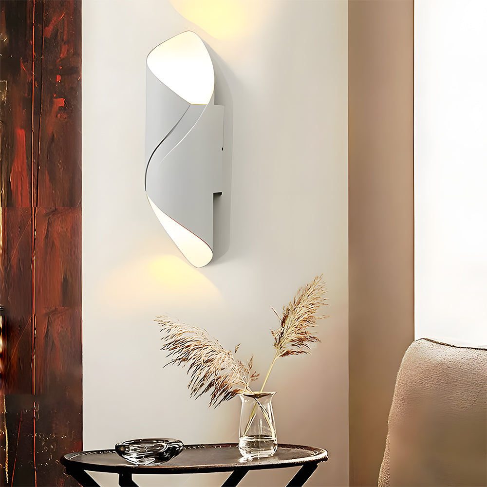 Modern Spiral Creative LED Outdoor Wall Light