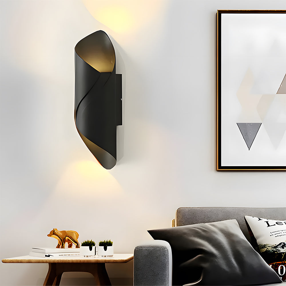 Modern Spiral Creative LED Outdoor Wall Light