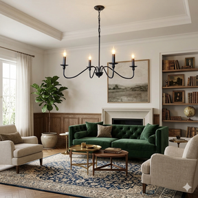 Simple Modern Iron Bedroom Pendant Lights