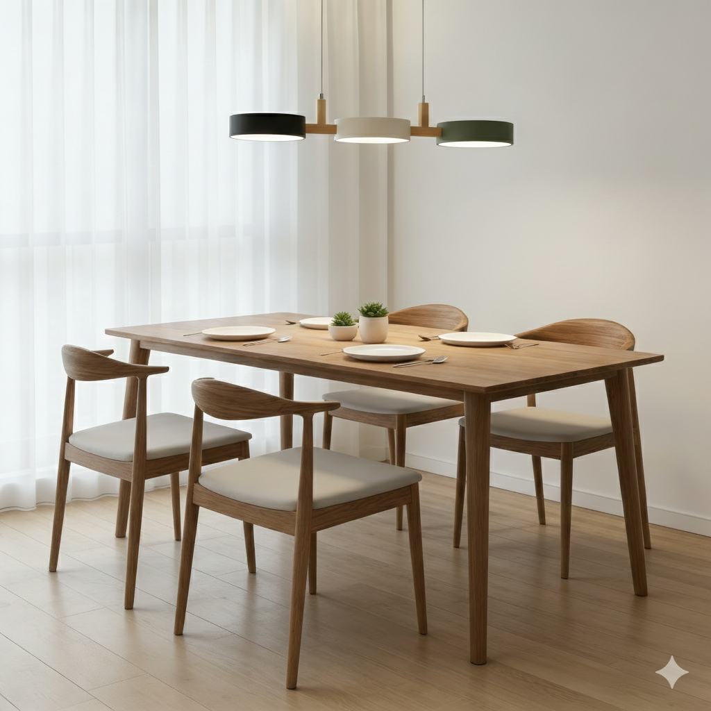 Modern Dining Rooms Cylinder Multi Light Pendant