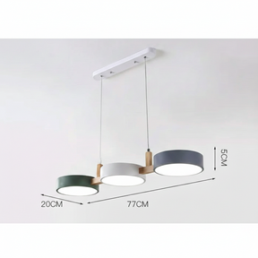 Stylish Metal Multi Light Nordic Flush Ceiling Light For Kitchen