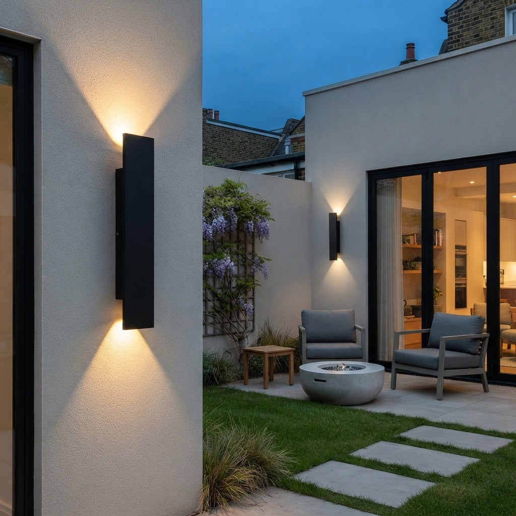 Atlas IP65 Waterproof Outdoor Wall Light