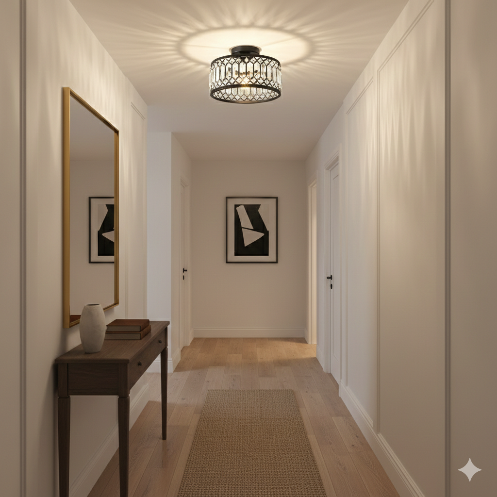 Contemporary Ceiling Lights Crystal Ceiling Light Shade