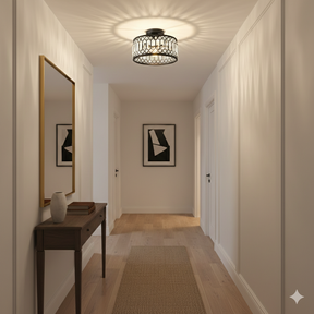 Contemporary Ceiling Lights Crystal Ceiling Light Shade