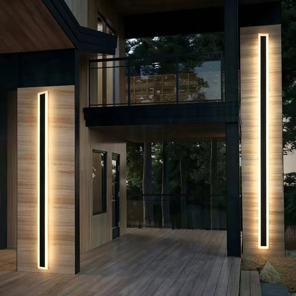 Helios Long Strip IP65 Outdoor Wall Light