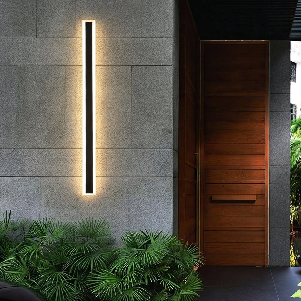 Helios Long Strip IP65 Outdoor Wall Light