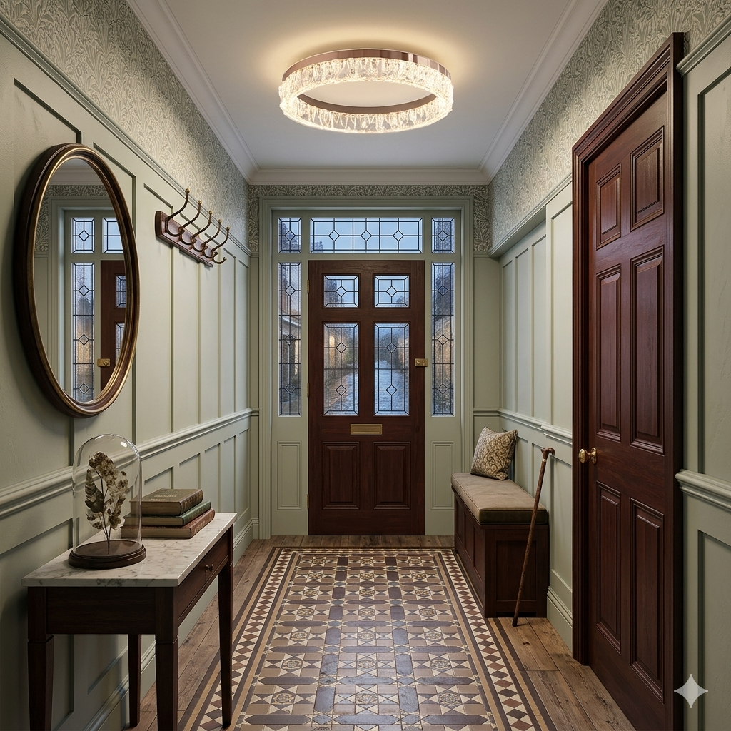 Modern Round Crystal LED Ceiling Light Fixtures