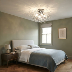 Aura Crystal Dandelion Ceiling Light