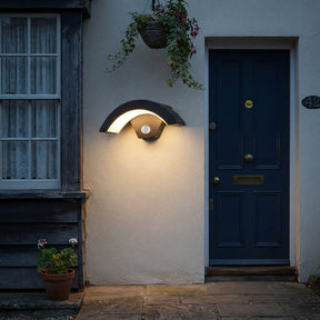 Atlas Curved LED Outdoor Wall Light