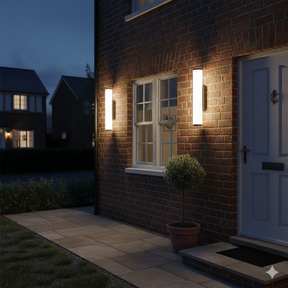 IP65 Outdoor Strip Waterproof Wall Lights for Courtyard, Garage