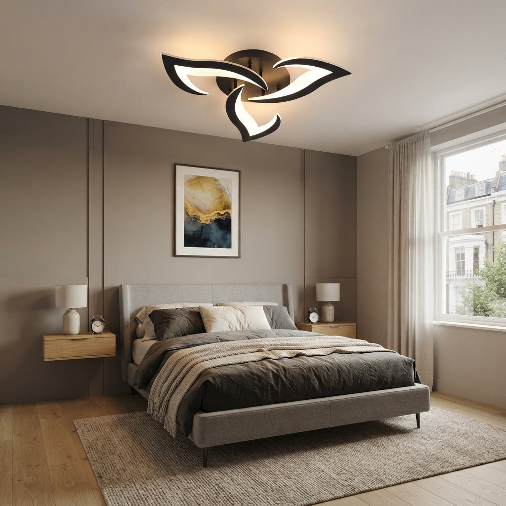 Nova Modern Flower LED Ceiling Light