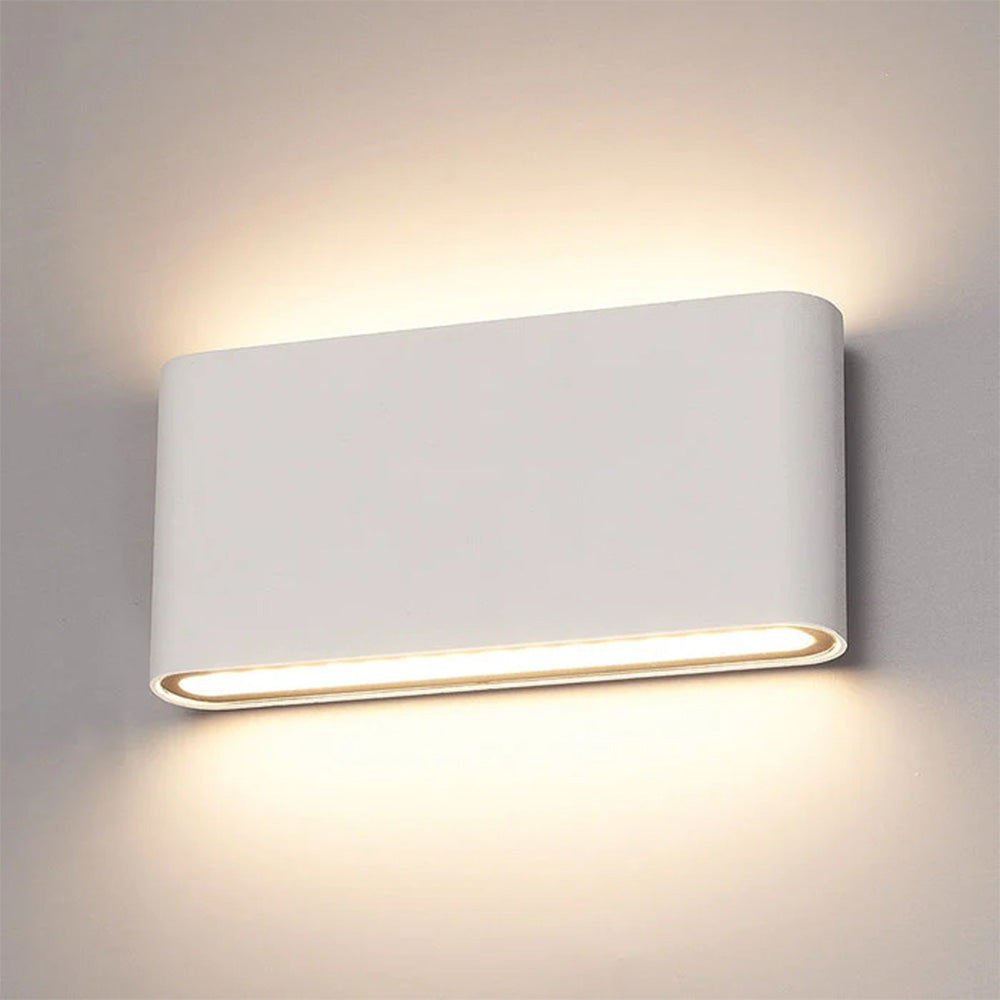 Modern Waterproof Aluminum Up and Down LED Wall Sconce For Living Room