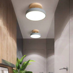 Colorful Semi-flush LED Ceiling Lights