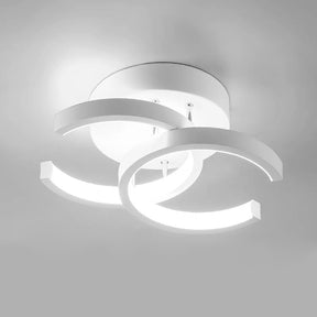 Modern Metal White LED Ceiling Light