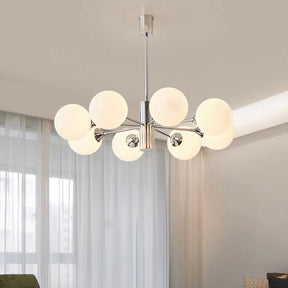 Simple Dimmable Sputnik Globe Chandelier