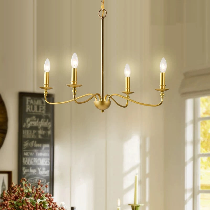 Simple Modern Iron Bedroom Pendant Lights