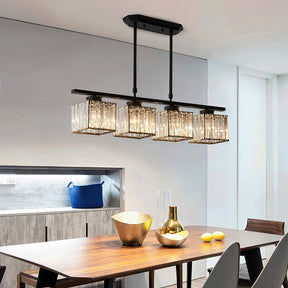 Modern Art Deco Glass Kitchen Island Lamps