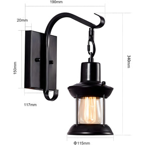Industrial Wall Lights Lantern Wall Sconces