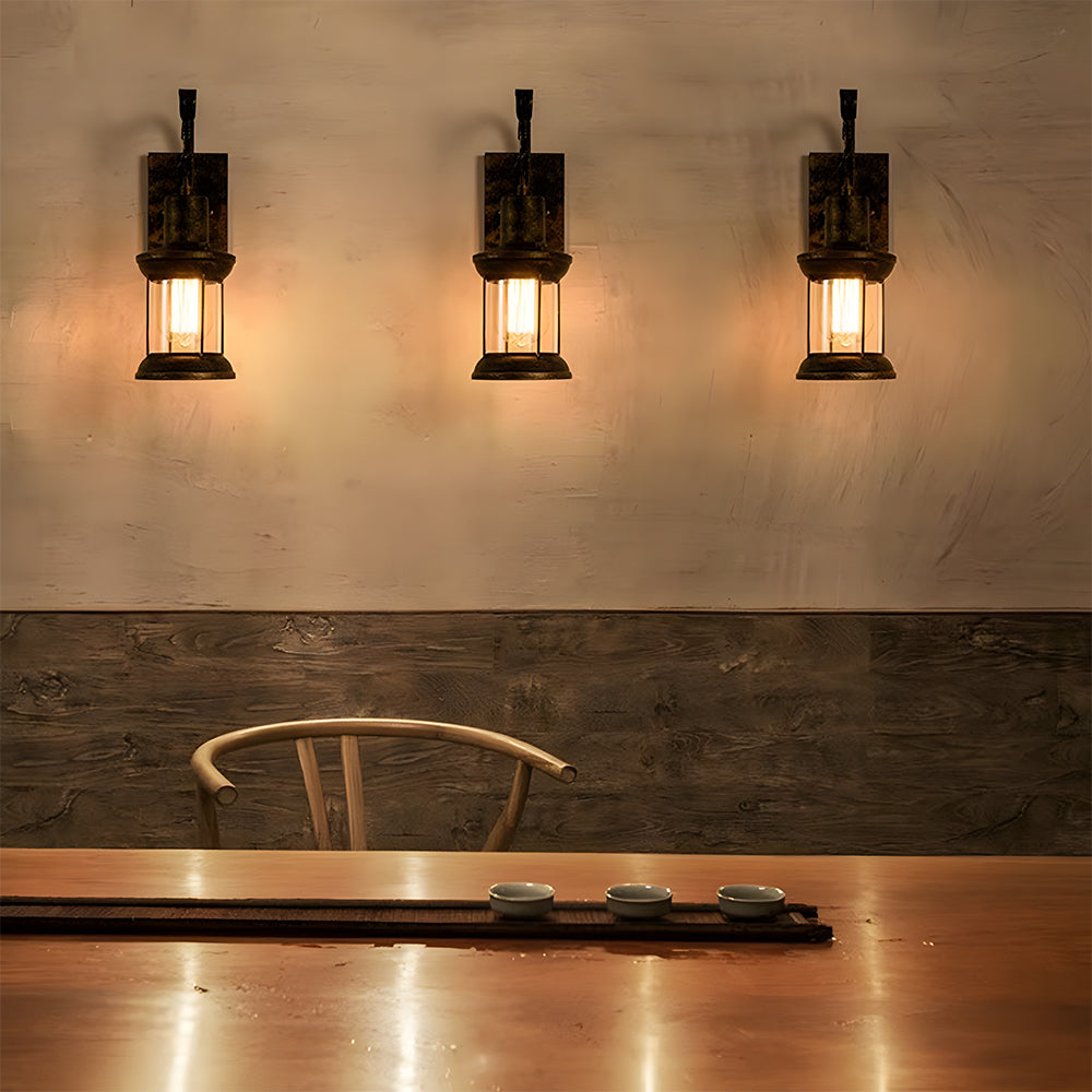 Industrial Wall Lights Lantern Wall Sconces