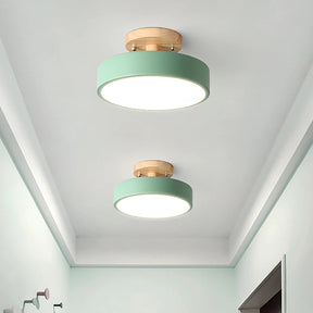 Colorful Semi-flush LED Ceiling Lights