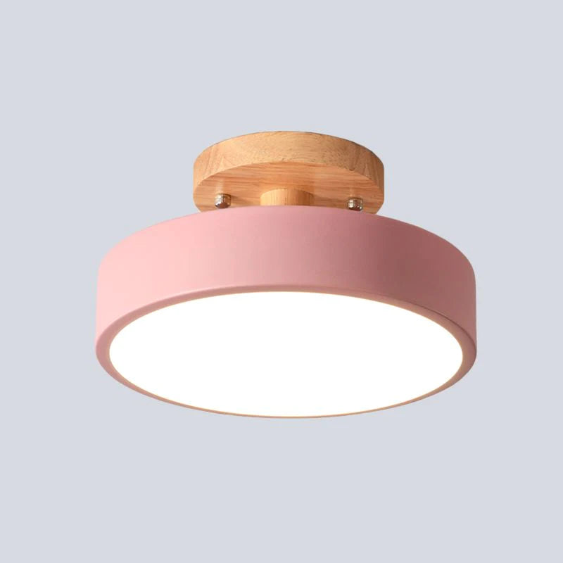 Colorful Semi-flush LED Ceiling Lights