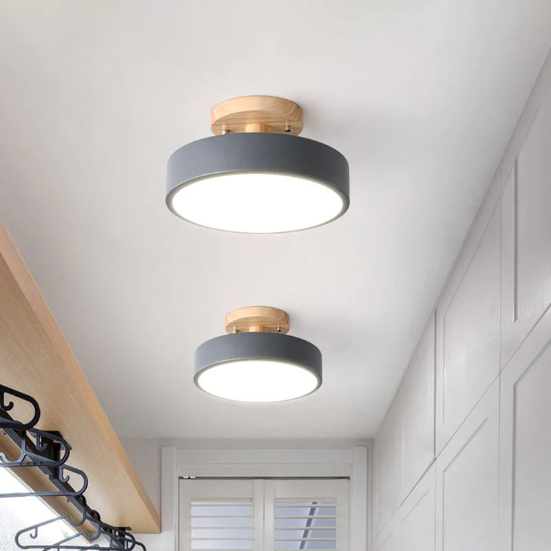 Colorful Semi-flush LED Ceiling Lights