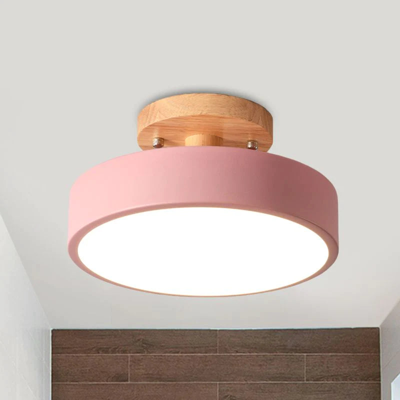 Colorful Semi-flush LED Ceiling Lights