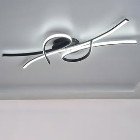 Unique Creative Musical Notes Living Room LED Ceiling Lamp