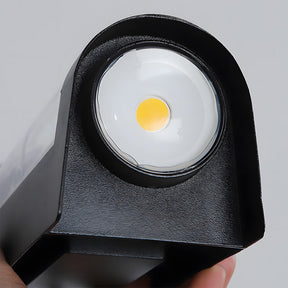 LED Waterproof Up and Down Black Outdoor Wall Lighting