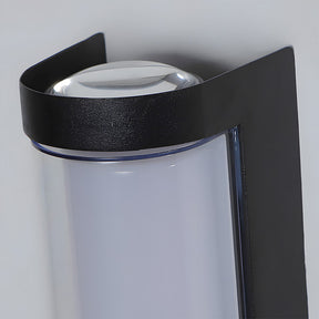 LED Waterproof Up and Down Black Outdoor Wall Lighting