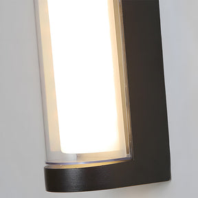 LED Waterproof Up and Down Black Outdoor Wall Lighting