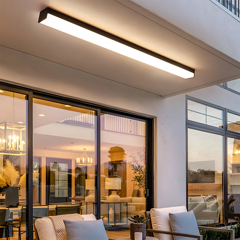 Minimalist Rectangle Flush Ceiling Lights For Living Room, Hallway