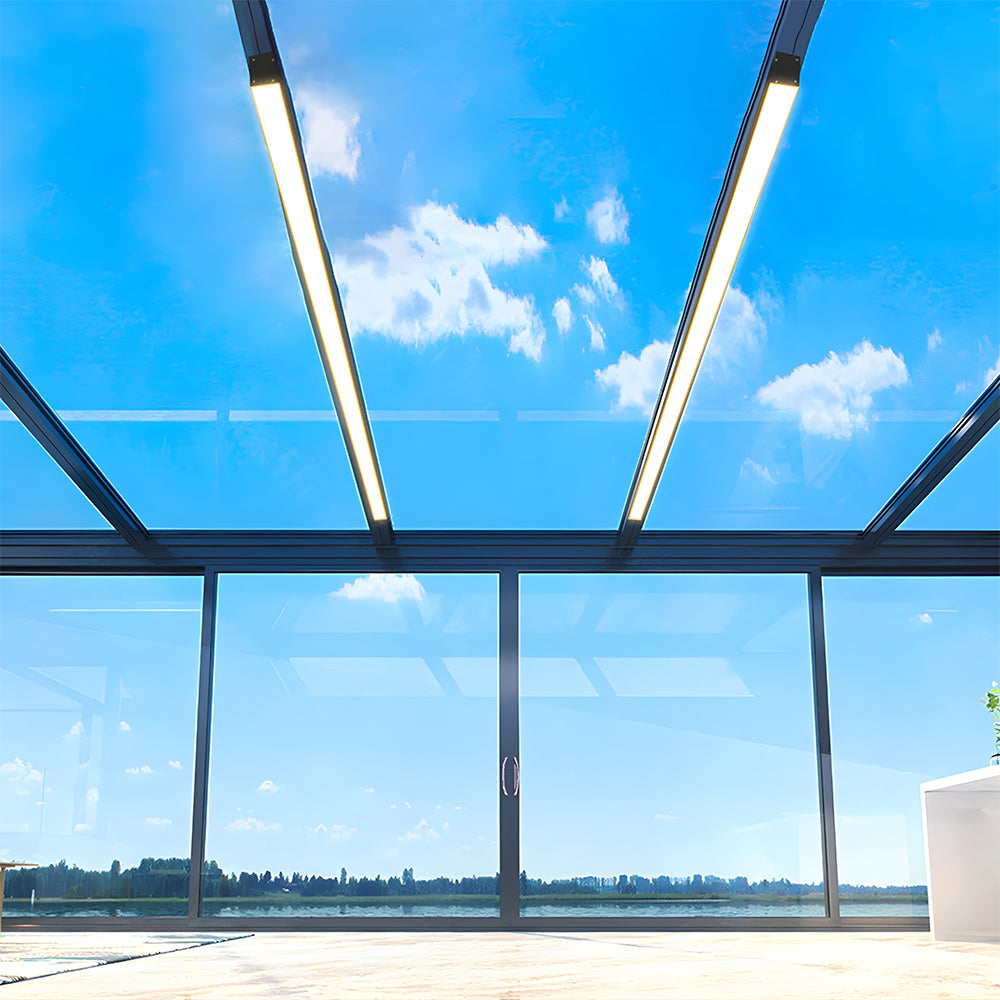 Minimalist Rectangle Flush Ceiling Lights For Living Room, Hallway