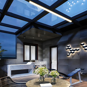 Minimalist Rectangle Flush Ceiling Lights For Living Room, Hallway