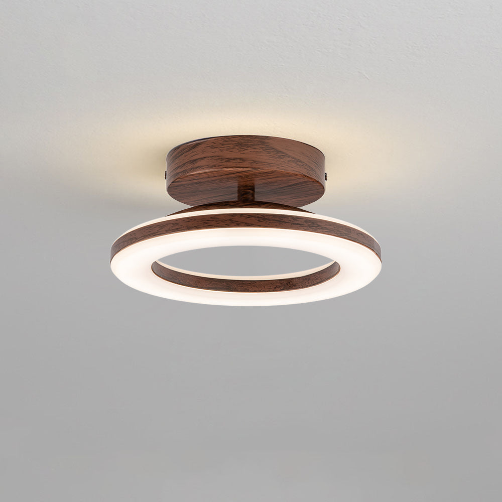 Acrylic Round LED Ceiling Light For Hallway Entrance