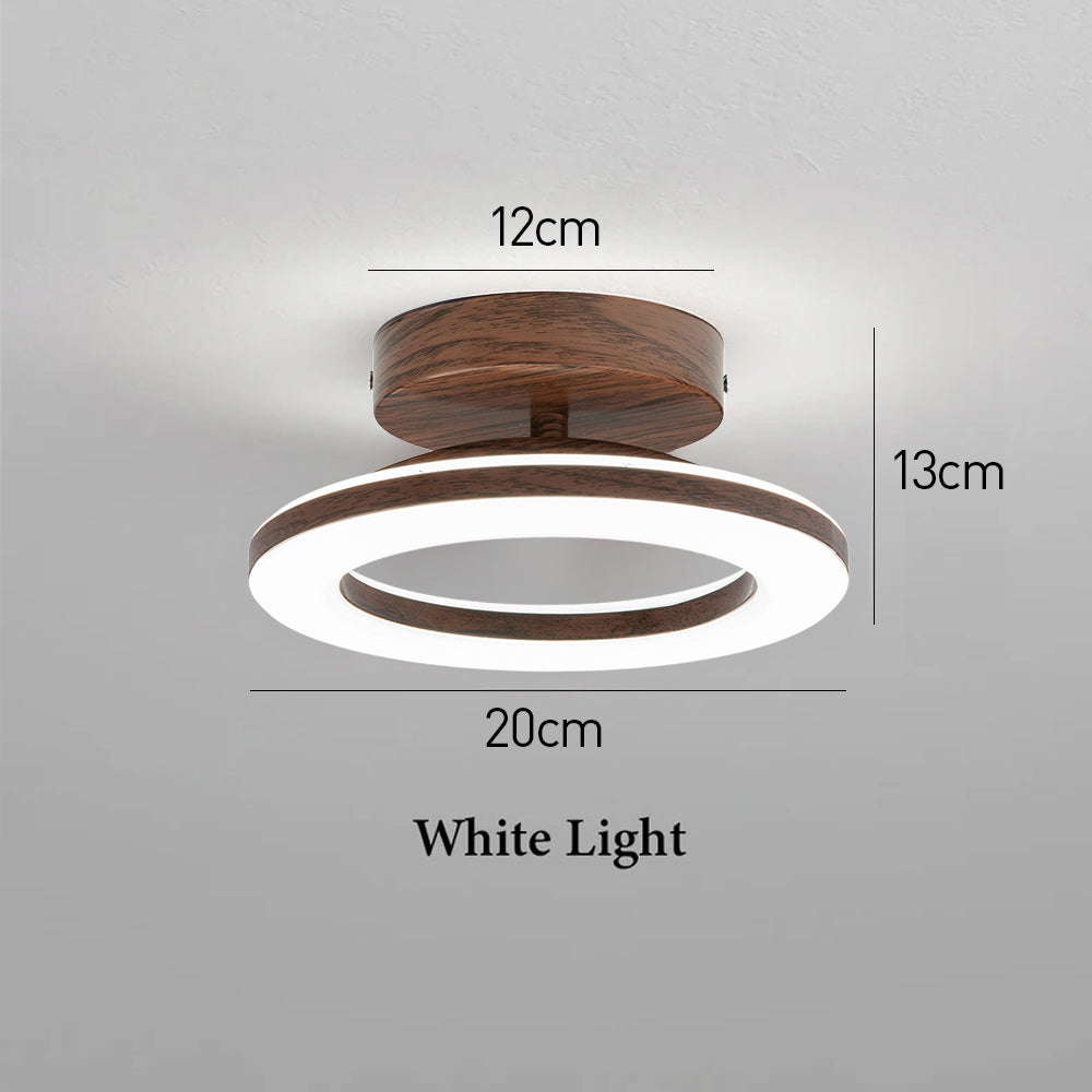 Acrylic Round LED Ceiling Light For Hallway Entrance