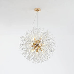 Modern Dandelion Chandelier Luxury Firework Pendant Light for Dining Room