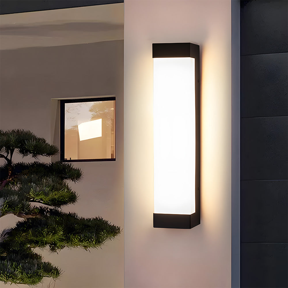 Long Strip Outdoor Acrylic Waterproof Wall Lights