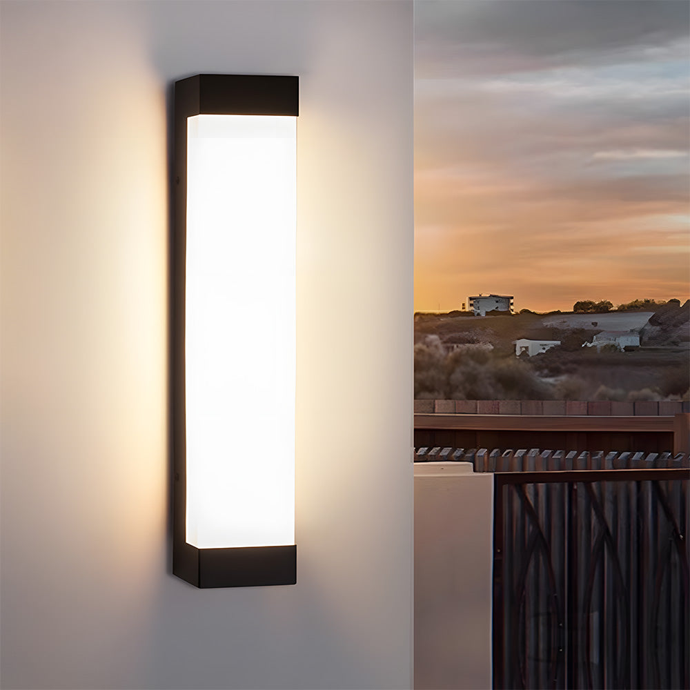 Long Strip Outdoor Acrylic Waterproof Wall Lights