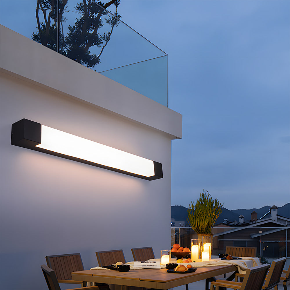 Long Strip Outdoor Acrylic Waterproof Wall Lights