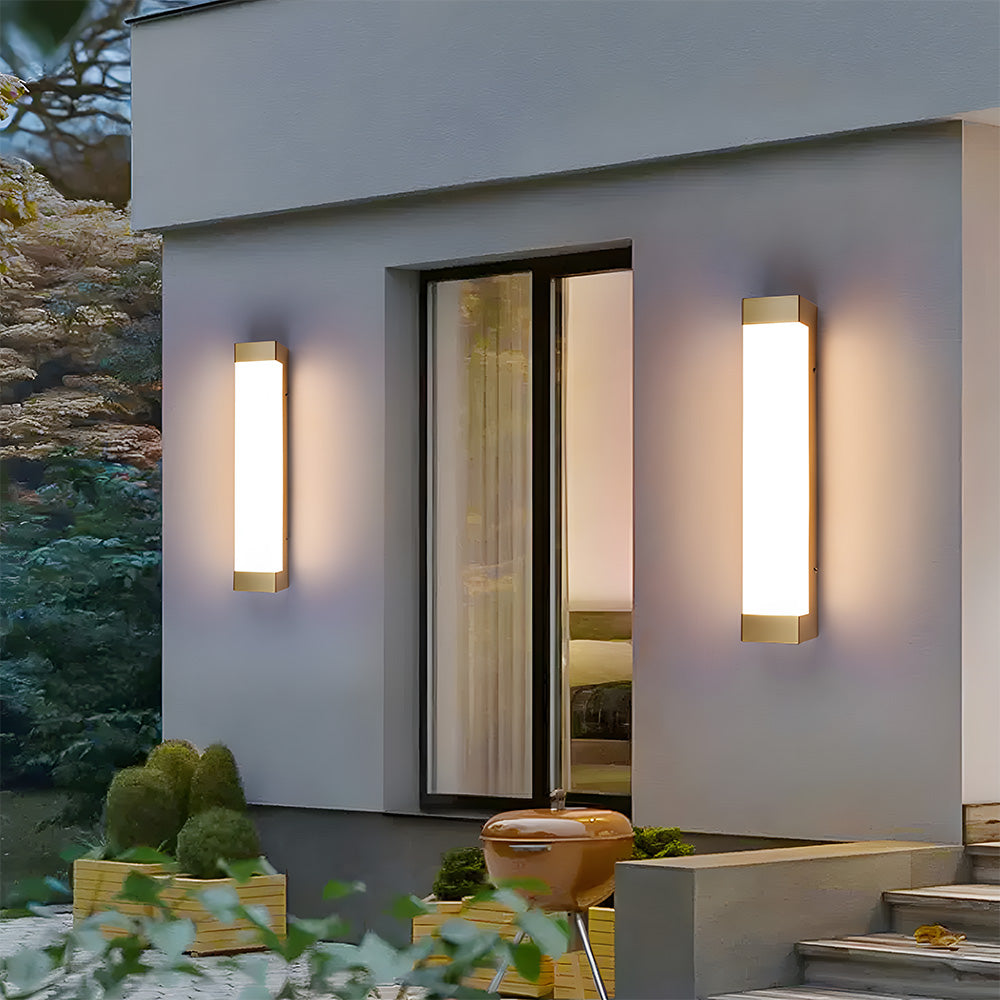 Long Strip Outdoor Acrylic Waterproof Wall Lights