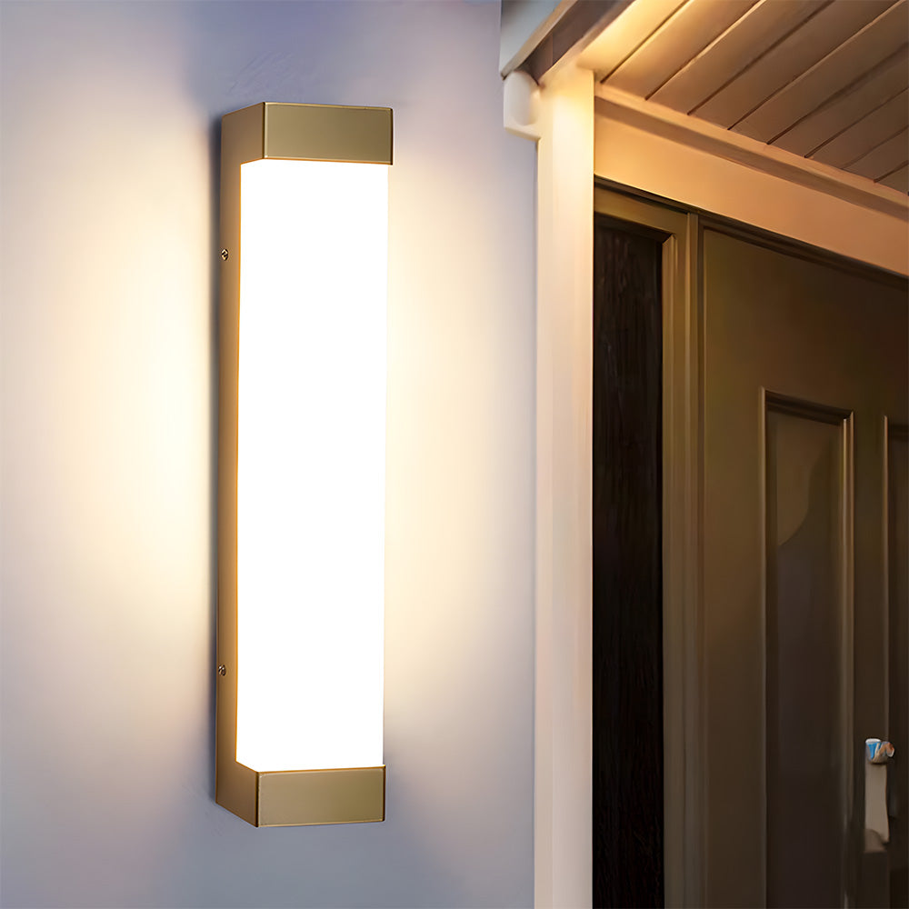 Long Strip Outdoor Acrylic Waterproof Wall Lights